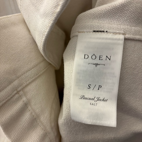 NWOT Doen Pascual Jacket in Salt - Picture 7 of 9